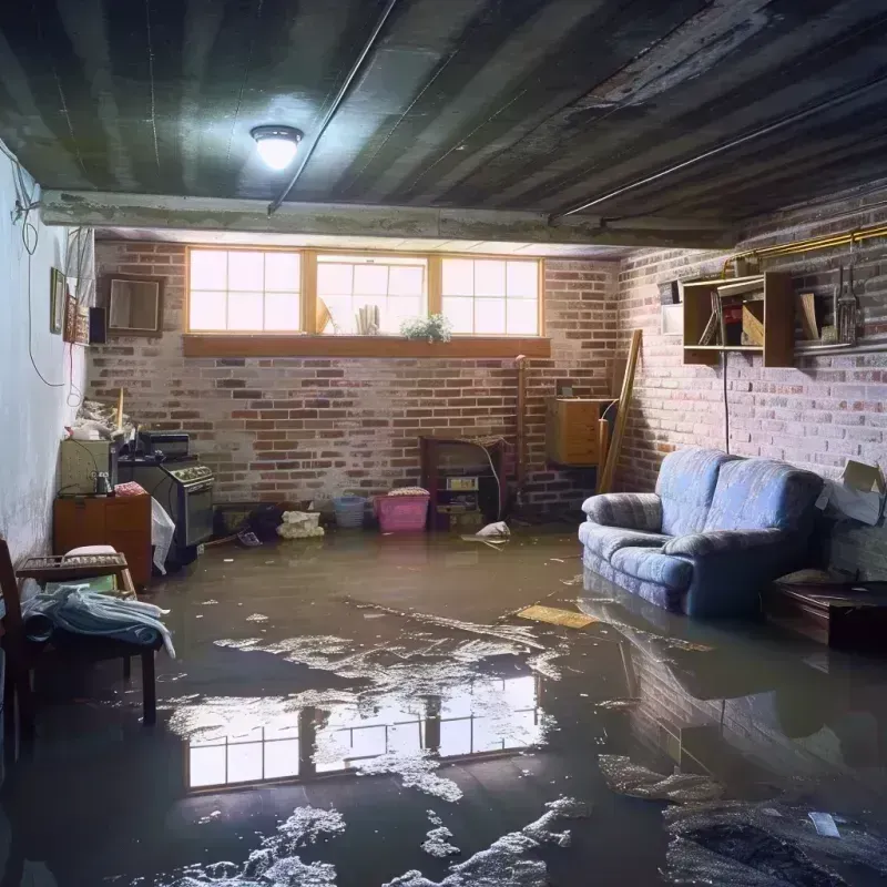 Flooded Basement Cleanup in Bradley, ME